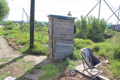 Powertown se toilette so gelaat staan